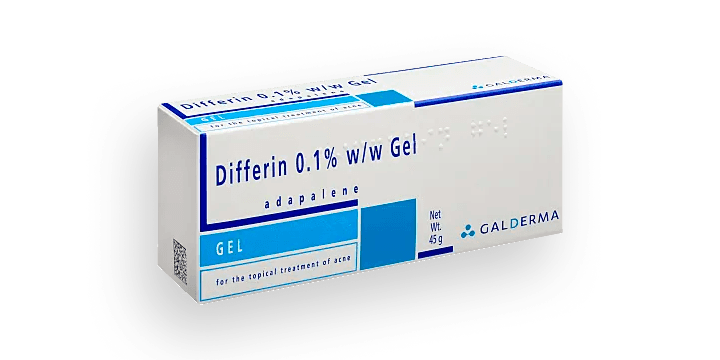 Adapalene gel (generic Differin)